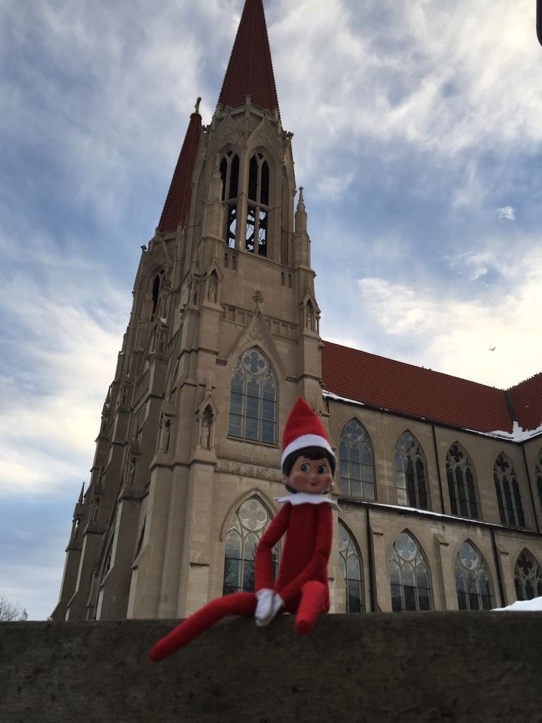 At the Cathedral of St. Helena